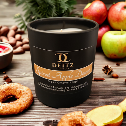 Spiced Apple Donut - Candle